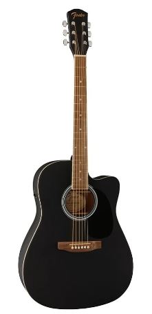 Fender FA-25CE Dread W/N Blk