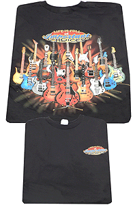 T SHIRT CHOICES GUITAR