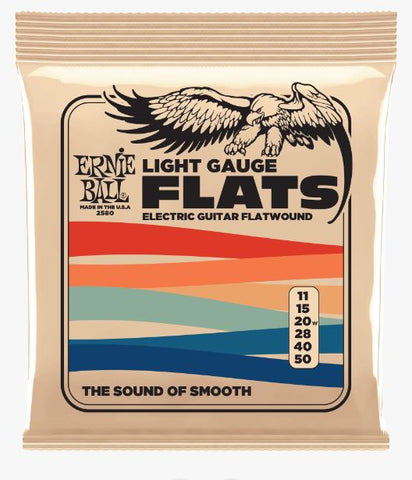 Ernie Ball Light 11-52 Flatwound Guitar Strings