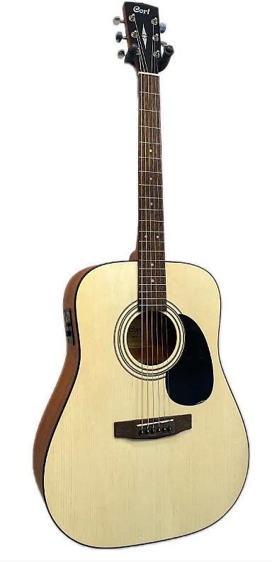 Cort Dreadnought Acoustic Electric Open Pore Finish with Bag