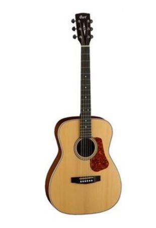 Cort Solid Top Concert Acoustic W/Bag Natural Satin