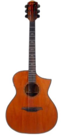 Bromo Hillside Auditorium Cutaway Mahogany Top AC/EL - Tahoma Series