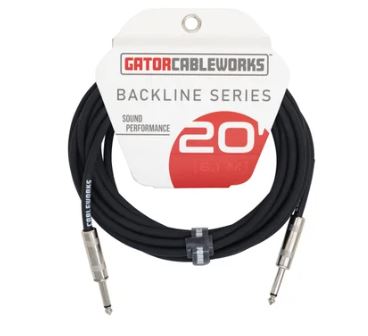 Gator Backline Instrument Cable 20ft