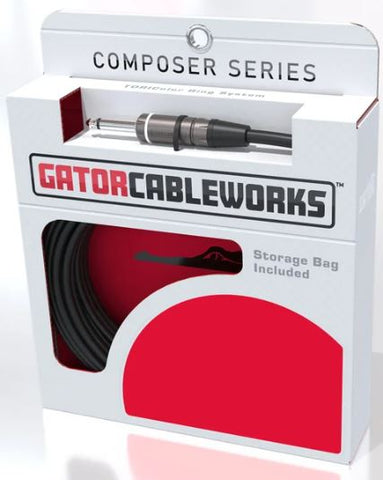 Gator Composer Instrument Cable 20ft RA