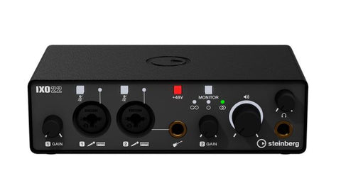 Steinberg IXo22 2x2 USB-C 2 Mic Pre Blk