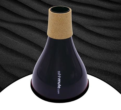 SHHMUTE Trombone Practice Mute Black