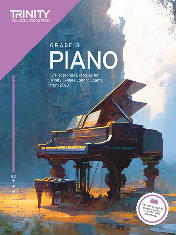 Trinity Piano Exam Pieces from 2023 Grade 3