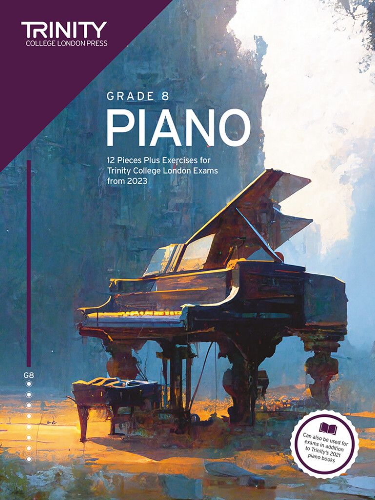 Trinity Piano Exam Pieces from 2023 Grade 8