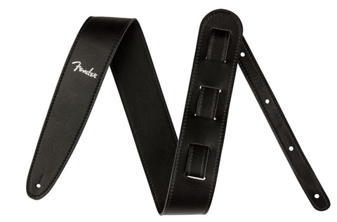 Fender Vegan Leather Strap Black