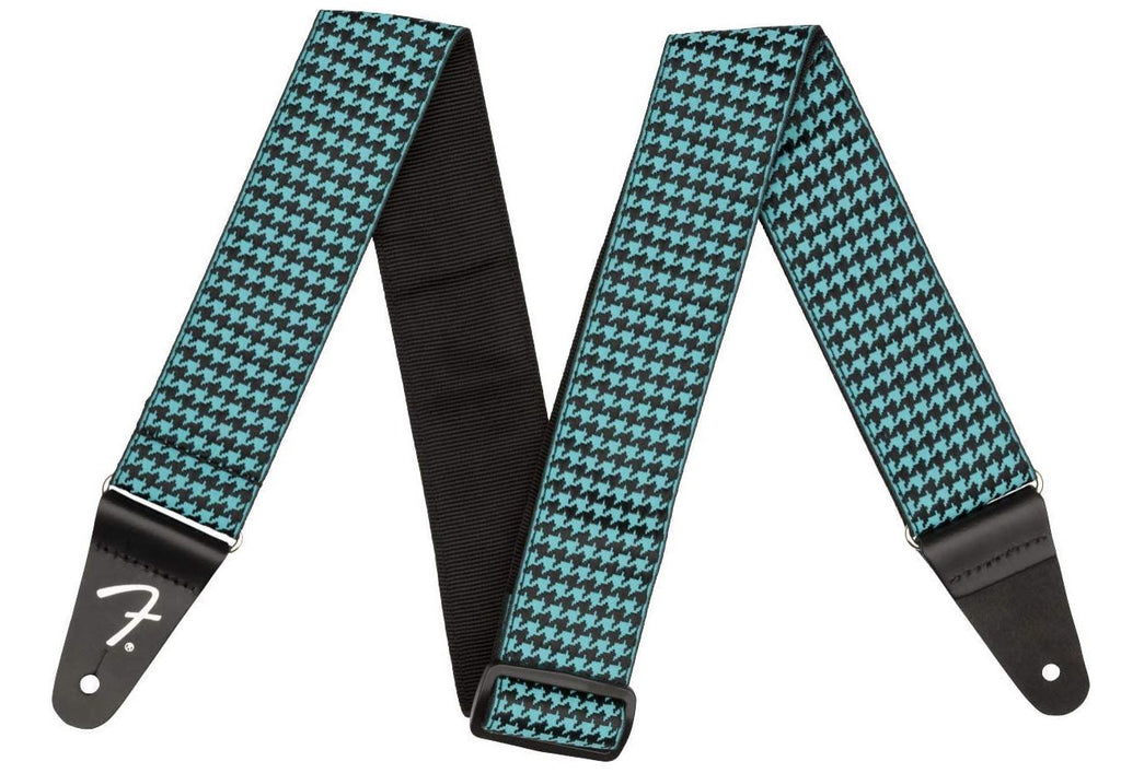 Fender Houndstooth Strap Teal