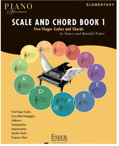 Piano Adventures Scale and Chord Bk 1 FF Piano