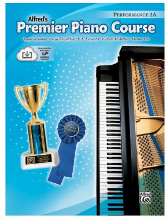 Premier Piano Course Performance 2A