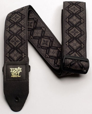 Ernie Ball Regal Black Jacquard Strap