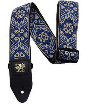 Ernie Ball Tribal Blue Jacquard Strap