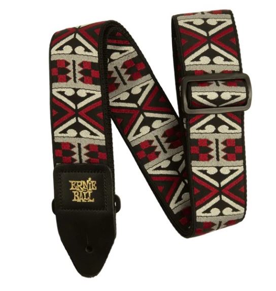 Primal Red Jacquard Strap