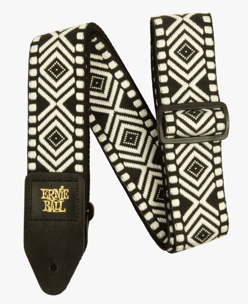 Ernie Ball White Savannah Jacquard Strap