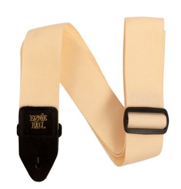 Polypro Guitar Strap - Cream & Black