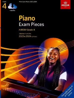 ABRSM Piano Exam pieces Grade 4 23-24 Book and OLA