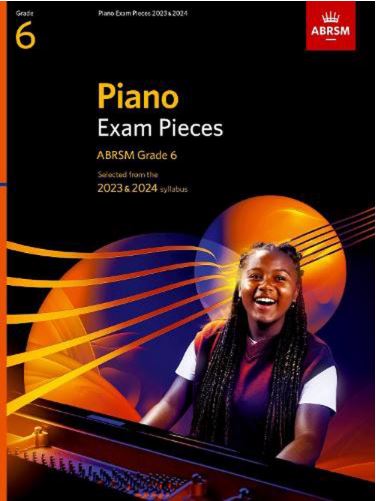 ABRSM Piano Exam Pieces Grade 6 23-24 Book