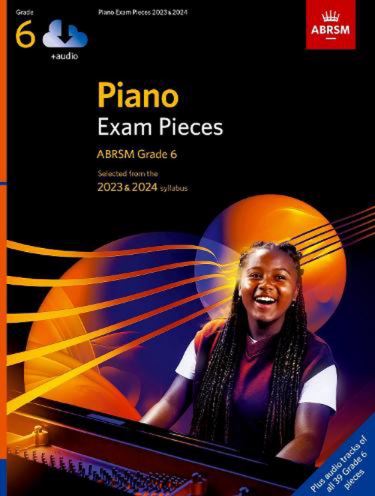 ABRSM Piano Exam Pieces Grade 6 23-24 Book and OLA