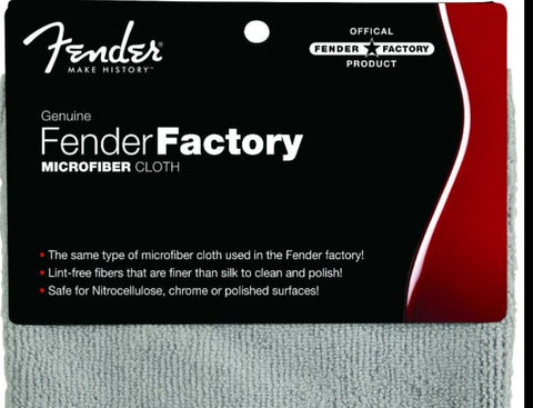 FENDER GENUINE FACTORY MICROFIBER CLOTH