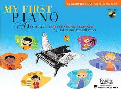 My First Piano Adventure Lesson Book B Bk/Cd