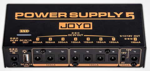 JoYo JP-05 Rechargable Power Supply 8 Outputs