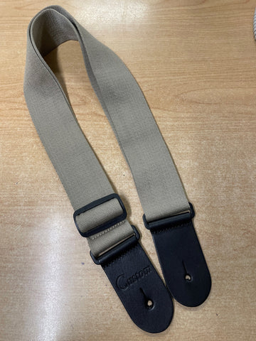 OCA Custom Cotton Guitar Strap Grey