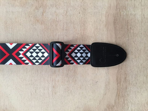 OCA CUSTOM MAORI GUITAR STRAP