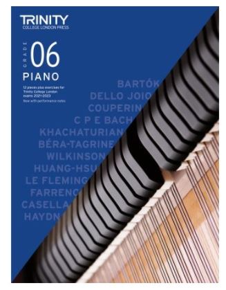 Trinity Piano Exam Pieces 2021-23 Grade 6