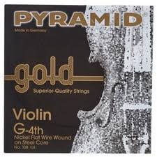 Pyramid Gold Violin G String 1/8